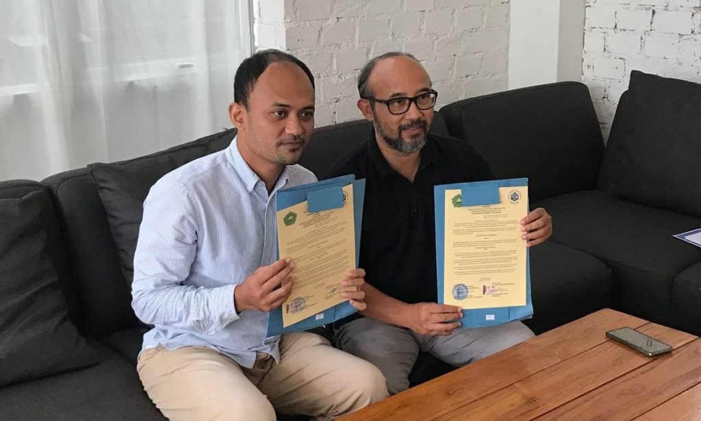 Penandatanganan MoU antara Himpunan Penerjemah Indonesia dengan PRODI TBI STAI MU TPI